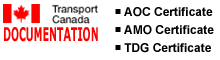 Bighorn Helicpoters Transport Canada Certification Documents